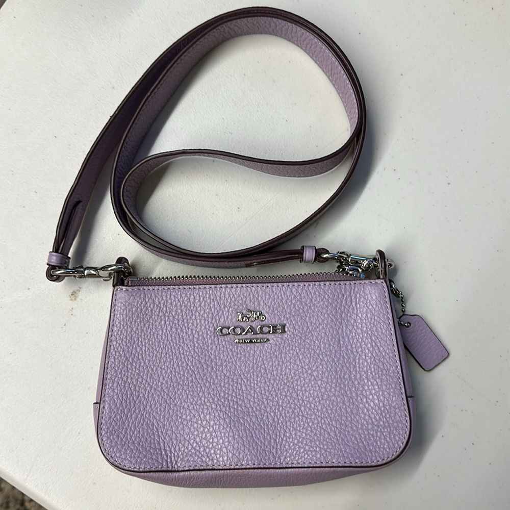 Coach crossover purse